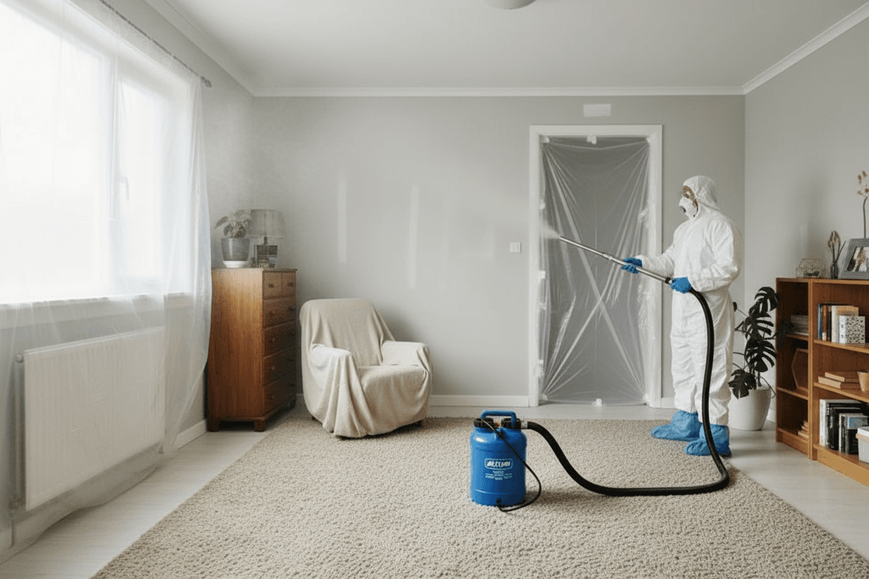 Dry-Fog Mold Treatment