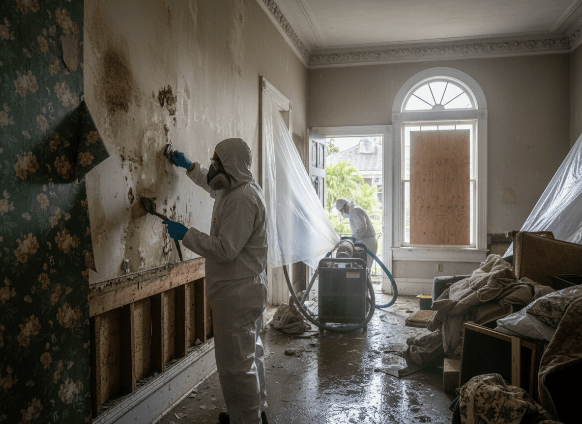 Flood & Storm Mold Cleanup